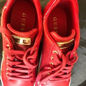 Guess Red Sneakers